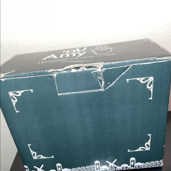 VNT 925 Silver Amy JERUSALEM ORIGINAL OLD CITY SILVER FIGURINE ON BASE FIGURINE - Picture 4 of 6